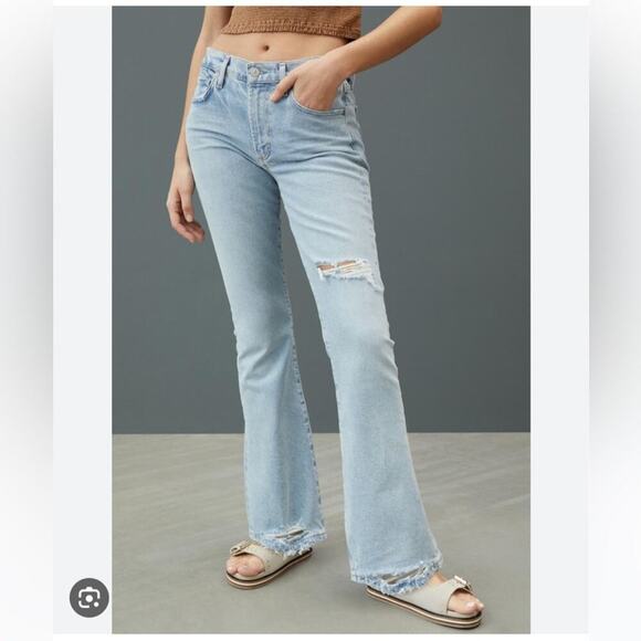 Citizens of Humanity Emannuelle Denim Jeans Size 32 - Picture 1 of 16